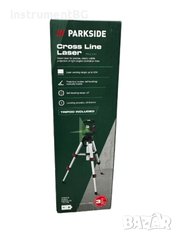 Лазерен нивелир с кръстосани линии със статив PKLL 3 A1, снимка 10 - Измервателни инструменти - 53624430