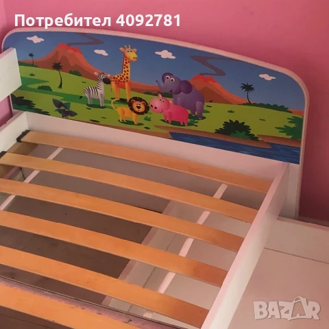 Детско креватче 180/80 см, снимка 4 - Мебели за детската стая - 51163603