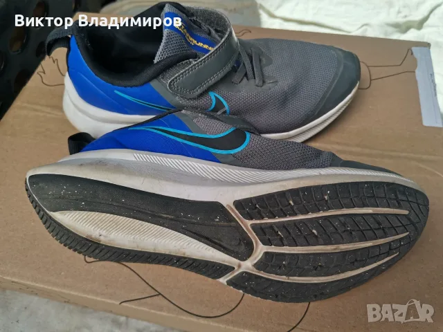 Маратонки Nike - 34 номер, снимка 4 - Детски маратонки - 56042039