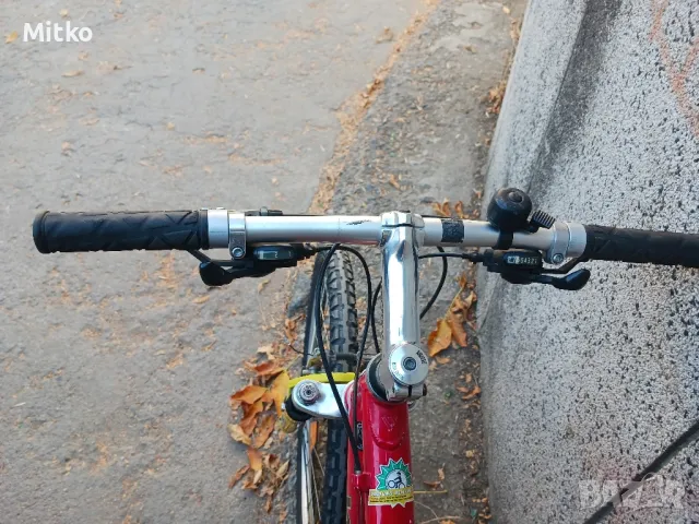 26цола алуминиев велосипед с 24скорости палцови команди усилени капли амортисьори предни и заден , снимка 6 - Велосипеди - 47896999