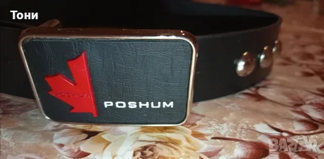 POSHUM Нов Дамски Кожен Колан 100см., снимка 7 - Колани - 49609709