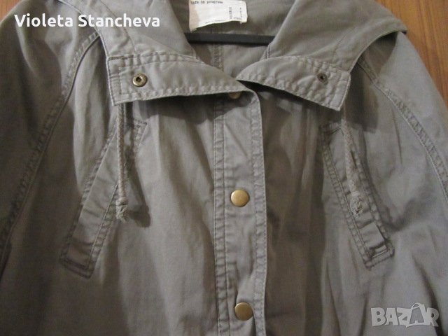  ДАМСКО ЯКЕ С КАЧУЛКА, снимка 5 - Якета - 35825135