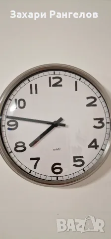 🕒 4 ЕДНАКВИ ГОЛЕМИ СТЕННИ КВАРЦОВИ ЧАСОВНИКА
