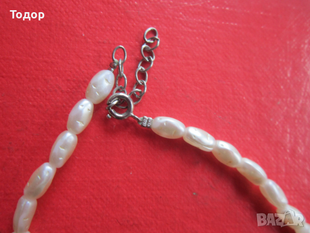 Страхотно колие гердан с перли и камъни , снимка 3 - Колиета, медальони, синджири - 36196869