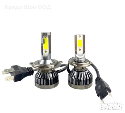 Ново!!! H1/H7/H4/H8/H9/H11/HB3/HB4 40W 6000k Мини led крушки за фарове, снимка 5 - Аксесоари и консумативи - 40914079