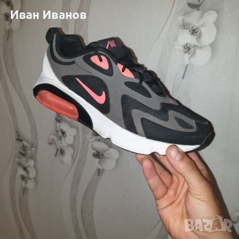 оригинални маратонки  NIKE AIR MAX 200 номер 41,5-42, снимка 13 - Маратонки - 37733194