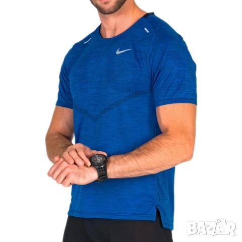 Мъжка тениска Nike ADC Techknit | S размер, снимка 2 - Тениски - 51406592