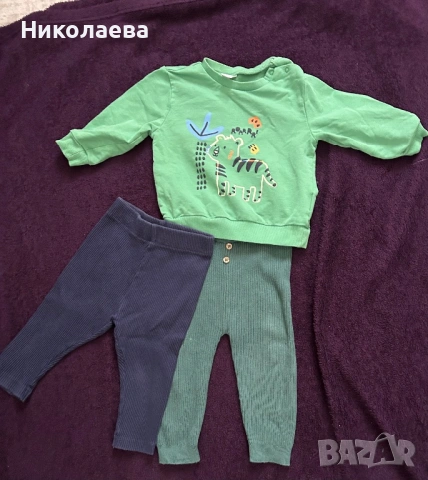 Дрешки за момче 80-86 , снимка 3 - Панталони и долнища за бебе - 53131355