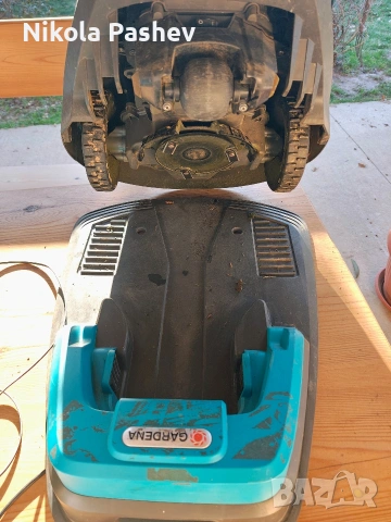 Gardena R 40 Li два броя косачки роботи 