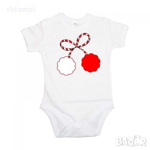 Бебешко боди Мартеница,Честит 8-ми Март, 8-ми Март, Честит Ден на Жената, Ден на майката, Подарък за, снимка 3 - Бодита за бебе - 35731627