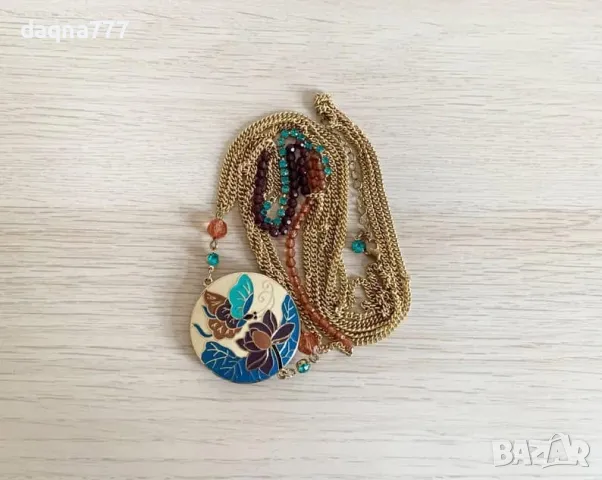 Красиво колие Германия, снимка 6 - Колиета, медальони, синджири - 49581311