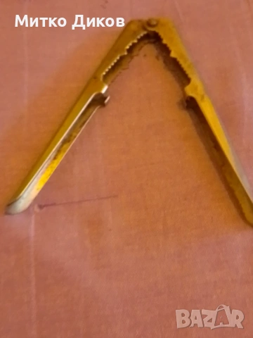 Месингова орехотрошачка от соца, снимка 4 - Колекции - 53499140