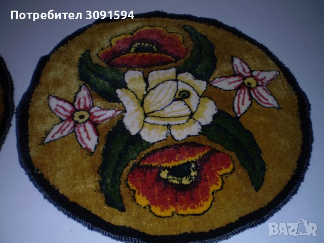 Две възглавнички  за стол пъмучен плюш 