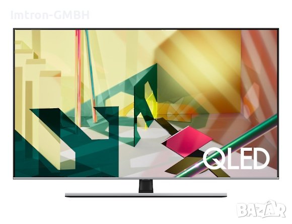 Samsung QLED QE65Q74TAL 165,1 см (65") 4K Ultra HD Smart TV Wi-Fi Черен, Сребърен, снимка 1 - Телевизори - 39336962