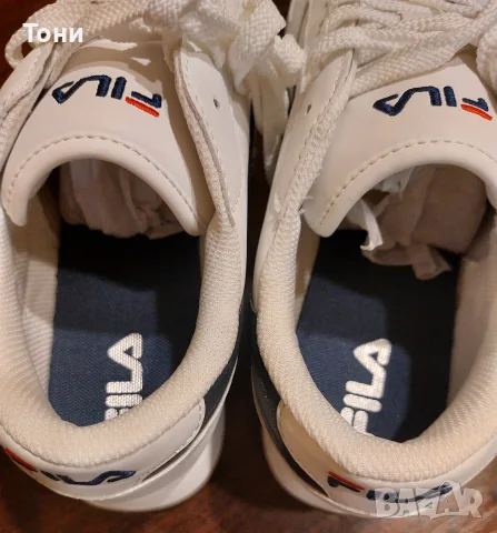 FILA Оригинал Нови Мъжки Кожени Маратонки 45, снимка 3 - Маратонки - 56121701