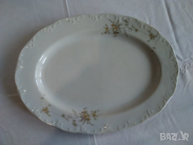 Продавам порцеланов супник и плато комплект, снимка 2 - Сервизи - 53510223