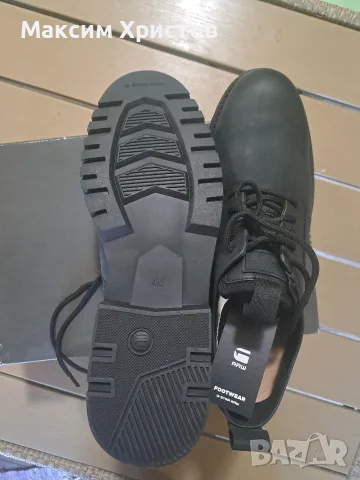 Мъжки обувки G-STAR RAW core derby 2 eu 45 us 12, снимка 3 - Ежедневни обувки - 55790985