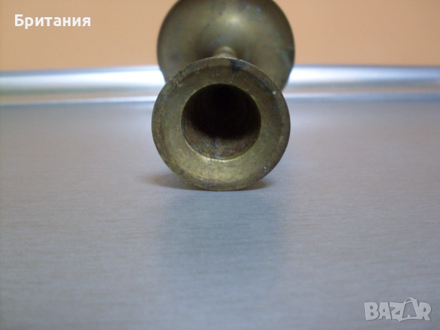 Бронзов свещник., снимка 4 - Антикварни и старинни предмети - 52921329