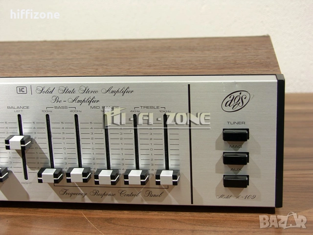 Усилвател   Ags model a-109 , снимка 5 - Ресийвъри, усилватели, смесителни пултове - 53656253