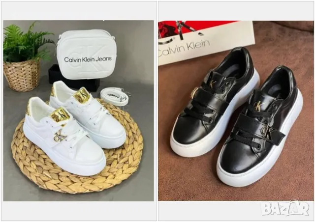 Calvin Klein Дамски Маратонки👟Дамски Спортни Обувки Келвин Клайн - 2 Налични Цвята Код VL-24