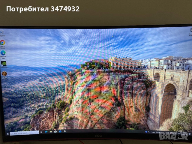 AOC C27G1 - изполван, снимка 6 - Монитори - 52909315