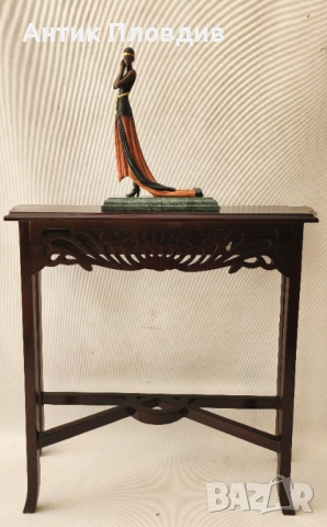 Статуетка „Дама в дълга рокля“ – G. S. Cassel, France, снимка 11 - Статуетки - 51655845