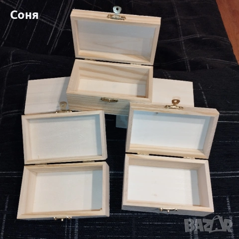 Дървени правоъгълни кутийки за вашите проекти и идеи , снимка 5 - Декорация за дома - 53063098