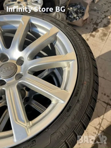 💎 Оригинални джанти Audi 18" + зимни гуми Champiro WinterPro – комплект 5x112, снимка 8 - Гуми и джанти - 53467266