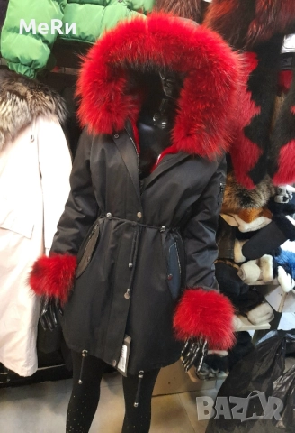 Парка с естествен косъм , снимка 1