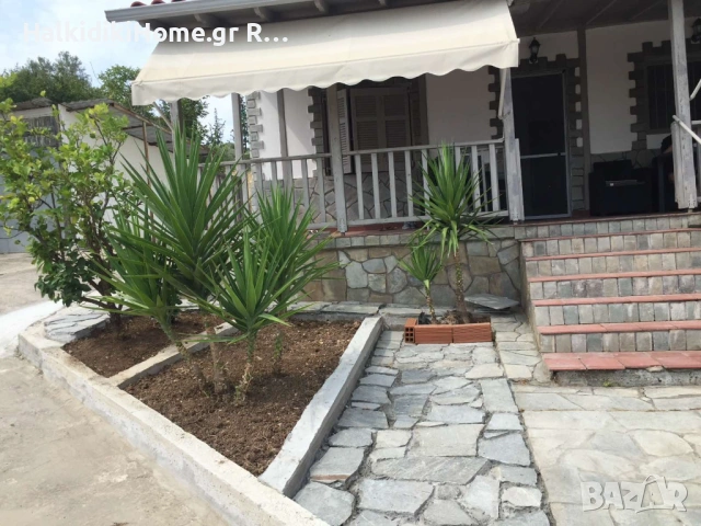 Неа Потидеа Халкидики Самостоятелна къща 85м2 + 1000м2 парцел., снимка 3 - Къщи - 53515485