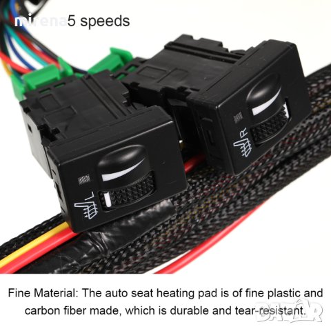 Нагревателна подложка за кола с Въглеродни влакна, снимка 6 - Аксесоари и консумативи - 40349522