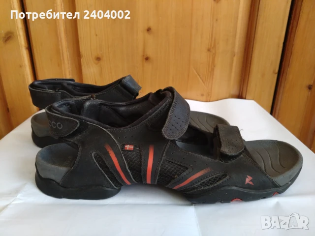 Сандали Ecco №43-Receptor technology,стелка 29,5см, снимка 2 - Мъжки сандали - 51391590