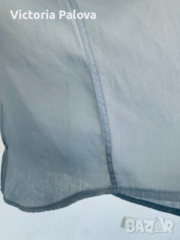 BERTO LUCCI ленена риза L Италия, снимка 3 - Ризи - 36437662