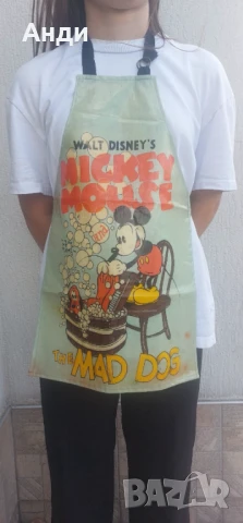 Колекционерска детска престилка MICKEY MOUSE and the MAD DOG, снимка 4 - Колекции - 50892286