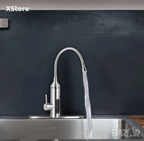 Нагревател за вода, 3300W, Инокс, снимка 5 - Смесители - 52588648