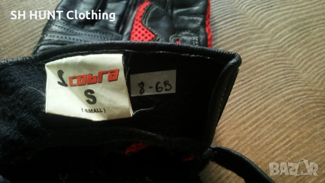 Cobra Leather Gloves Размер S ръкавици естествена кожа 8-65, снимка 9 - Ръкавици - 52695021