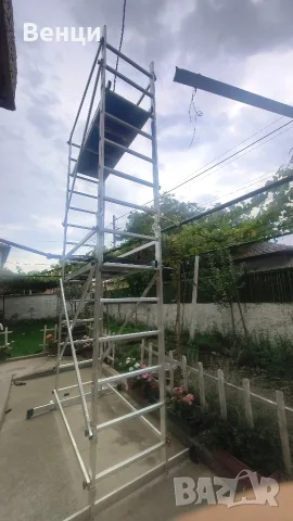 алуминиево скеле под наем , снимка 3 - Ремонти на къщи - 56059593