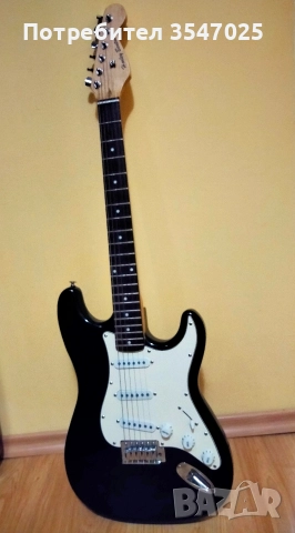 Електрическа китара Harley Benton, екранирана с медно фолио.