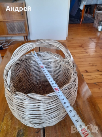 Старинна кошница #9, снимка 4 - Други ценни предмети - 51945393