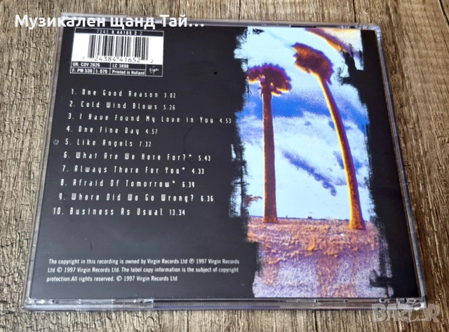 Компакт Дискове - Поп - Рок: Gary Moore - Dark Days In Paradise, снимка 2 - CD дискове - 53471752