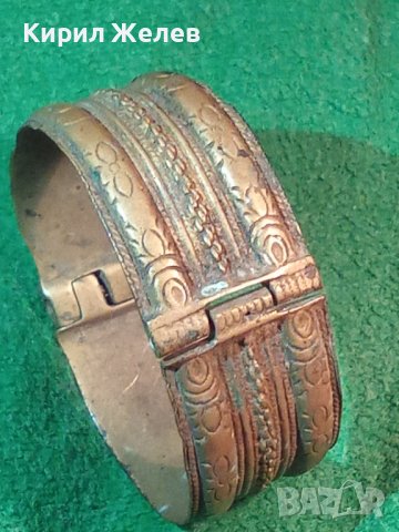 САЧАНЕНА СРЕБЪРНА ВЪЗРОЖДЕНСКА ГРИВНА с ЩИФТ МАЙСТОРСКА ОРНАМЕНТИРАНА ИЗРАБОТКА 7040, снимка 4 - Антикварни и старинни предмети - 29614602