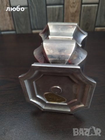 Настолна Сребърна Запалка 0,925 176 гр, снимка 6 - Антикварни и старинни предмети - 44419658