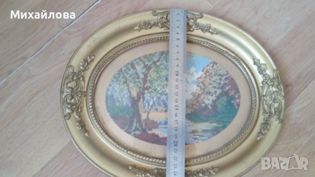 Гоблен "Златна есен" от Вилер , снимка 3 - Гоблени - 40503562