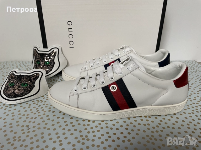 Маратонки Gucci Ace 37.5 (реален размер 38) оригинал