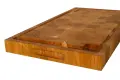 Масивна Chef дъска с дръжки и жлеб за оттичане 54х30х4см, снимка 8