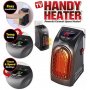Портативна печка Handy Heater, 400w, с таймер  Код на продукт: TS0191, снимка 1 - Отоплителни печки - 39443386
