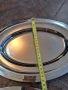 три овални италиански иноксови плата 32/4, снимка 10