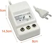 Metronic 332187 Усилвател за TV антена 24 dB – 2 изхода, FM/VHF/UHF, 4G/5G филтър, снимка 3