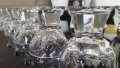 Антикварни рядки емски кристални 24% чаши за ликър/ракия Peill Glaser Германия, снимка 6