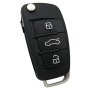 Кутийка за ключ за AUDI с 3 бутона, ключ за Ауди, A3, A4, А5, А6, A8, А7, Q3, Q5, Q7, TT, снимка 2